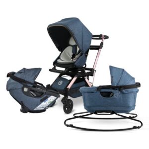 Système de voyage orbit baby® Stroll, Lounge & Ride G5 comprenant siège auto, nacelle et poussette