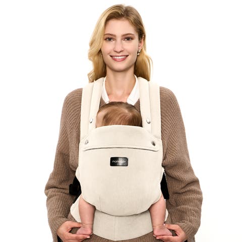 Porte-bébé Momcozy en lin et coton naturel