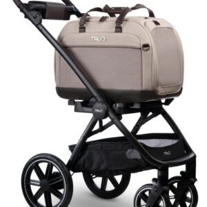 TAVO PETS Siège auto pour animaux Hendrick + Poussette Roscoe™ Trek