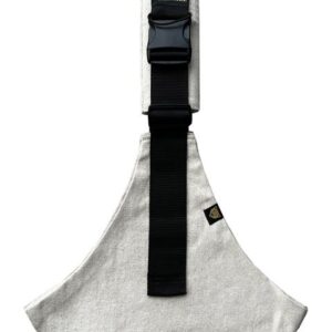 Porte-bébé WILDRIDE en coton et lin