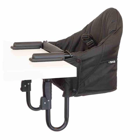 Chaise haute portable pour bébé Guzzie and Guss Perch à accrocher - Compacte, idéale pour les voyages et compatible avec la plupart des tables