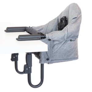 Chaise haute portable pour bébé Guzzie and Guss Perch à accrocher - Compacte, idéale pour les voyages et compatible avec la plupart des tables