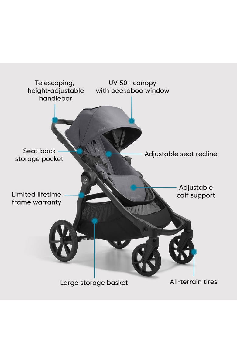 Système de voyage pour poussette Baby Jogger City Select® 2 et siège auto pour bébé City GO™ 2 – Image 5