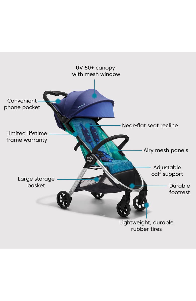 Poussette de voyage compacte Baby Jogger City Tour™ 2 – Image 2