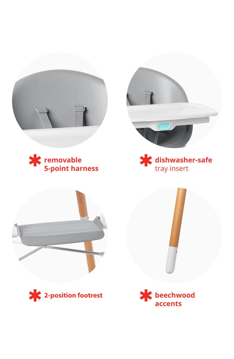 Chaise haute multi-étapes 4 en 1 Skip Hop – Image 6