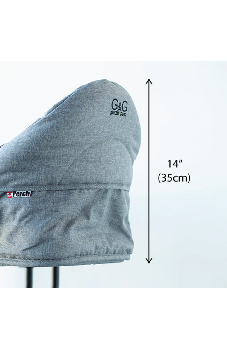 Chaise haute portable pour bébé Guzzie and Guss Perch à accrocher - Compacte, idéale pour les voyages et compatible avec la plupart des tables – Image 2