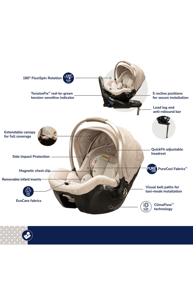 Siège auto pour bébé Maxi-Cosi® Kindred Collection Peri™ pivotant à 180° – Image 2