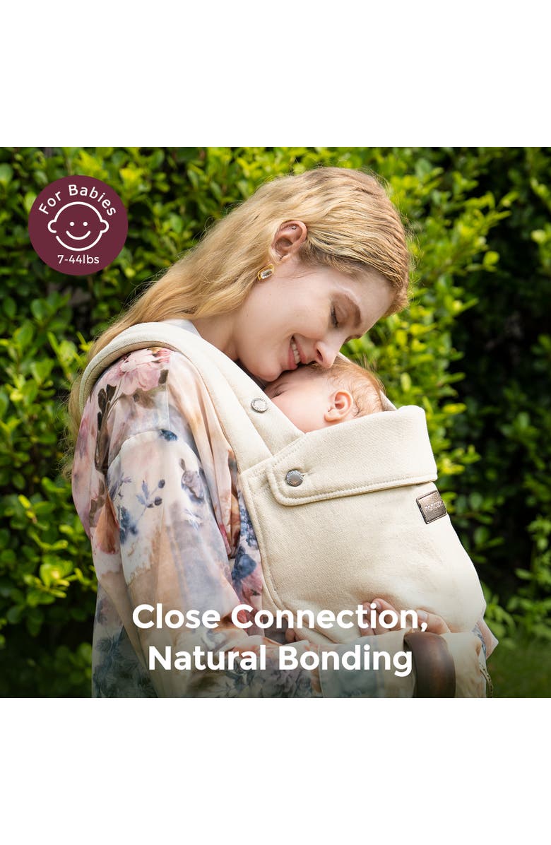 Porte-bébé Momcozy en lin et coton naturel – Image 4